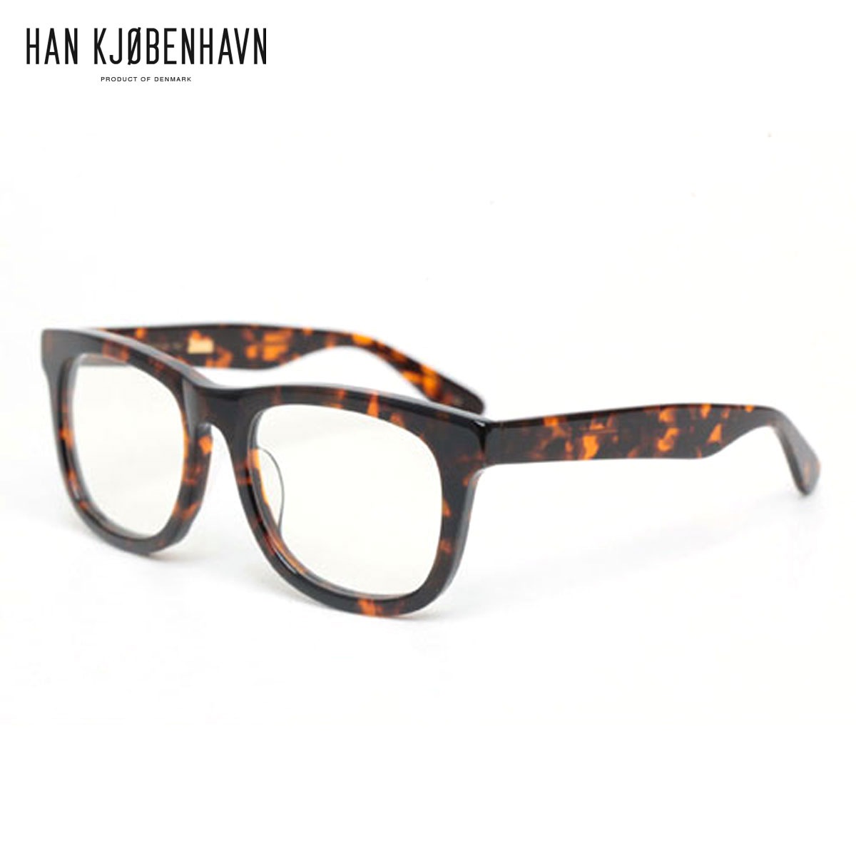 ϥ HAN KJOBENHAVN  󥰥饹 ᤬ WOLFGANG Amber Tortoise CLEAR  A56B B3C C3D D1E E04F