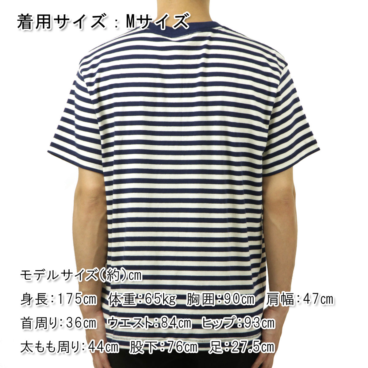 ̡ǥ  ȾµT Ź Nudie Jeans 롼ͥå ܡ LEIF CREW NECK STRIPE SHORT SLEEVE TEE OFFWHITE / BLUE W21 131886 A62B B1C C1D D1E E06F