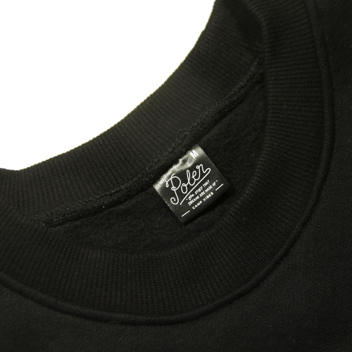 �ݡ��顼 ��� �������å� ��������Ź POLER ���롼�ͥå� ���� ����T SUMMIT CREW FLEECE D 243MCV0053-BLK BLACK