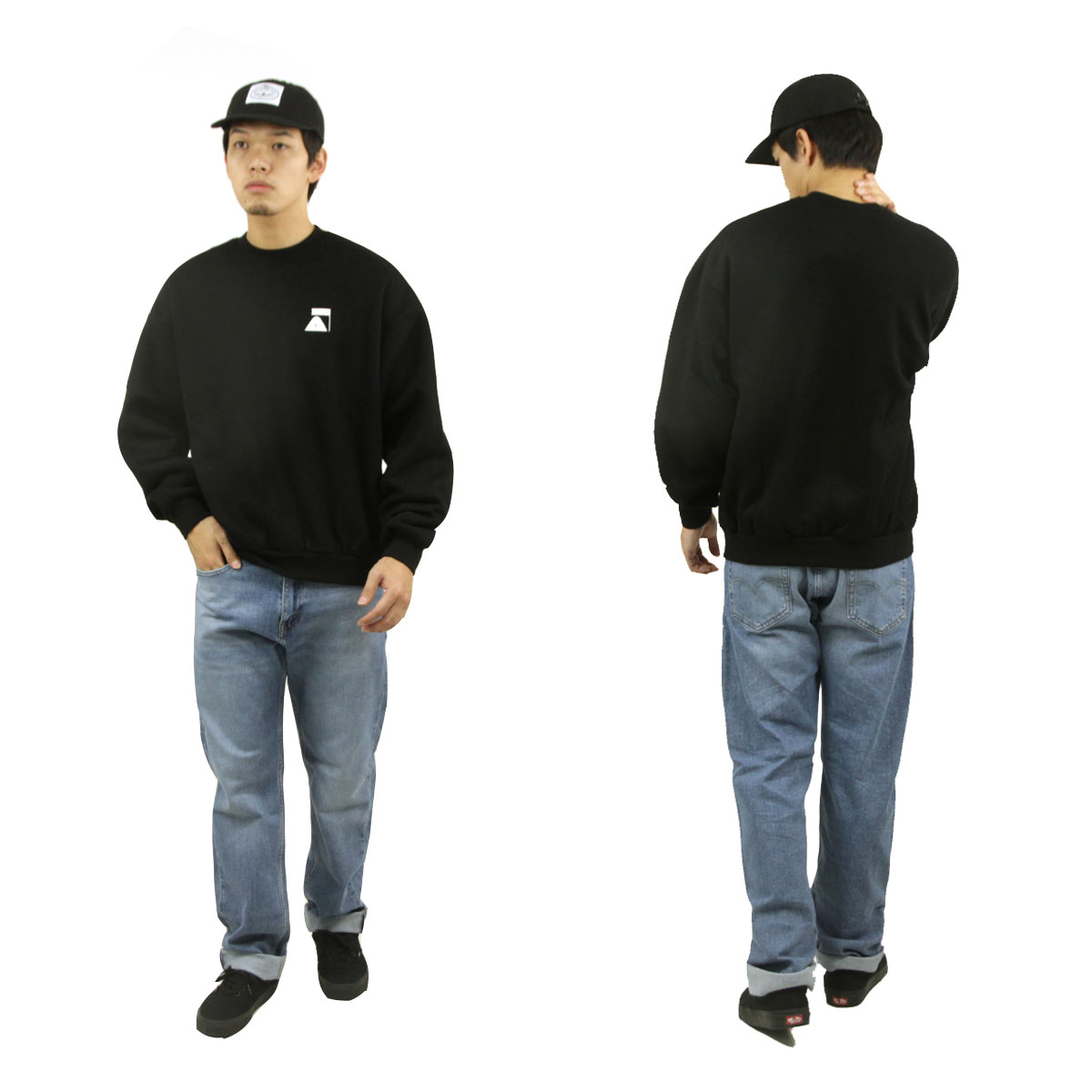 �ݡ��顼 ��� �������å� ��������Ź POLER ���롼�ͥå� ���� ����T SUMMIT CREW FLEECE D 243MCV0053-BLK BLACK