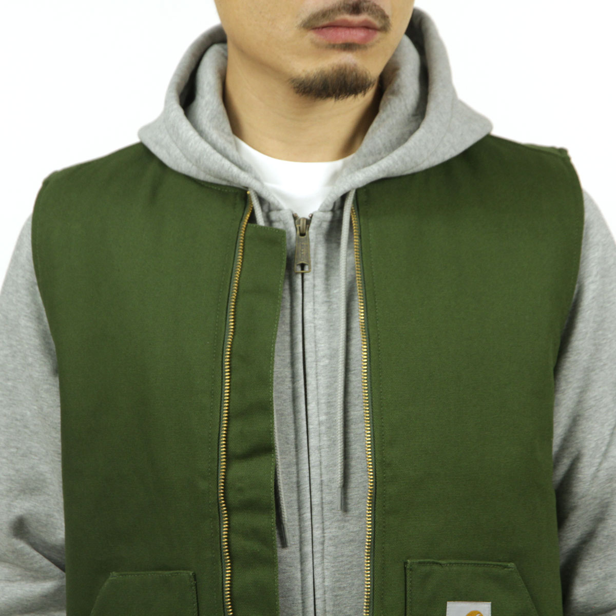 �����ϡ��� ��� �٥��� ������ CARHARTT WIP �������� ���åץ��å� ���� CLASSIC VEST TARRAGON RIGID I015251 2BR01 AB0B B1C C1D D4E E08F