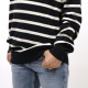 ���������롼 �������� ��� ������ J.CREW  MULTISTRIPE CREWNECK SWEATER A38B B1C C1D D7E E06F