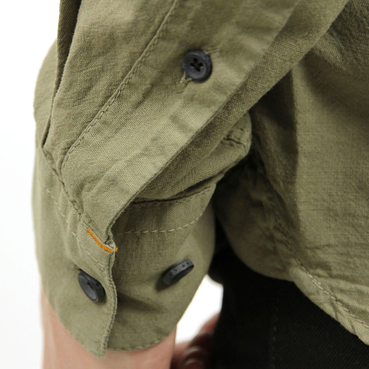̡ǥ   Ź Nudie Jeans Ĺµ   HENRY BATISTE GARMENT DYE SHIRT DESERT GREEN C11 140426 A62B B1C C1D D6E E08F