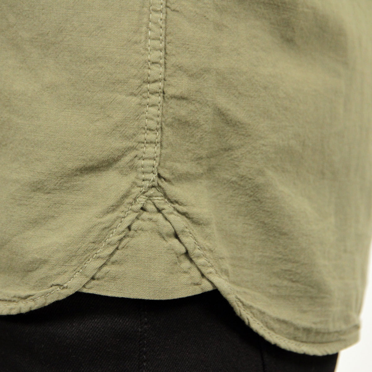 ̡ǥ   Ź Nudie Jeans Ĺµ   HENRY BATISTE GARMENT DYE SHIRT DESERT GREEN C11 140426 A62B B1C C1D D6E E08F