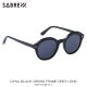 С SABRE Ź 󥰥饹 ᤬ DYNA BLACK GROSS FRAME GREY LENS SUNGLASS SS7-514B-G-J A55B B3C C3D D1E E13F