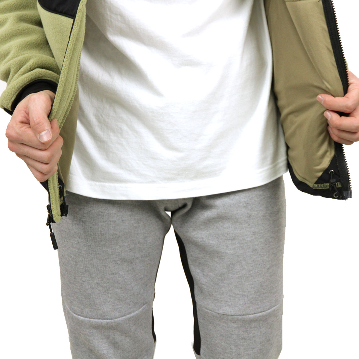 �Ρ����ե����� ���㥱�å� ��� ������ THE NORTH FACE �ե꡼�����㥱�å� �������� DENALI 2 FLEECE JACKET TUMBLEWEED GREEN/TNF BLACK A14B B1C C1D D4E E08F