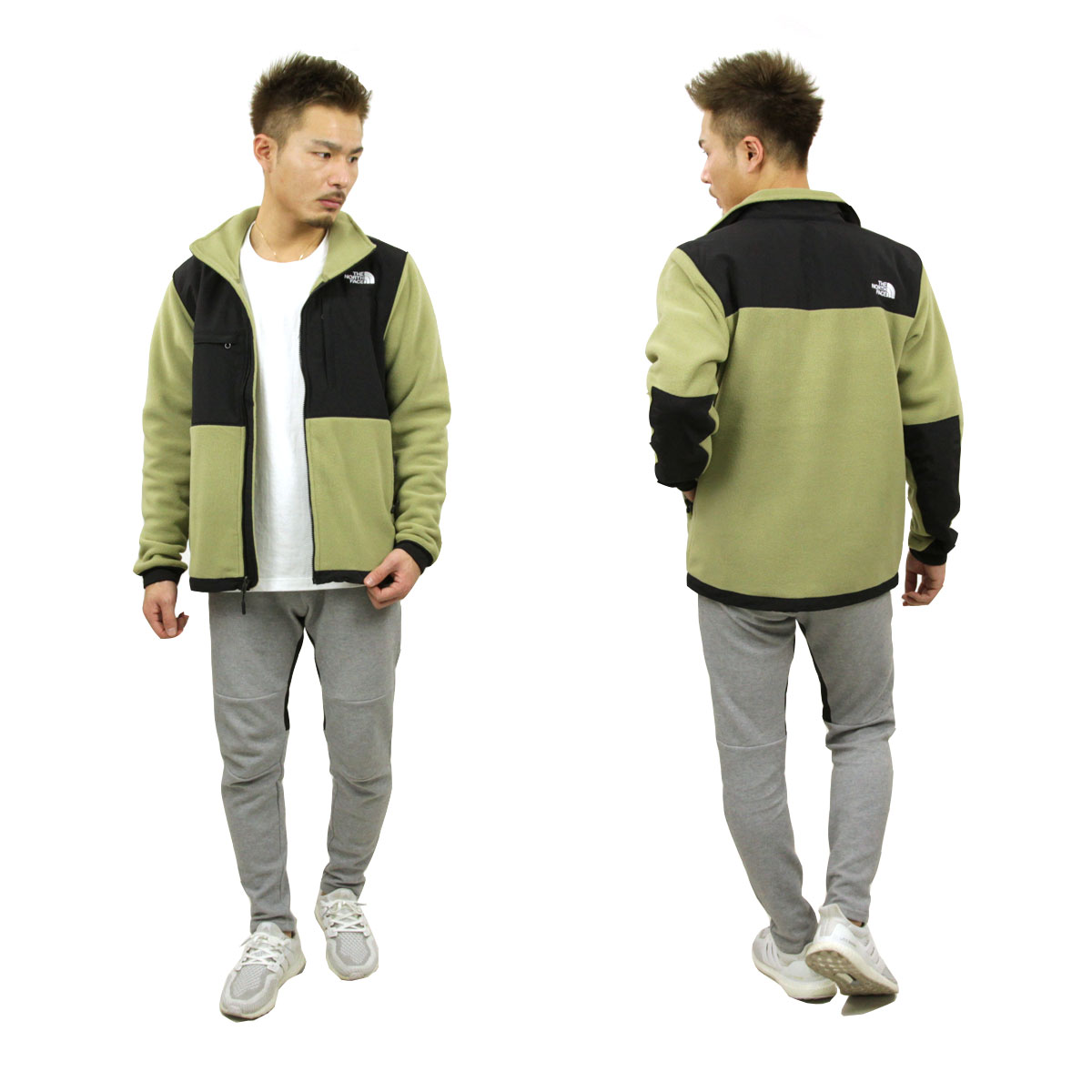 �Ρ����ե����� ���㥱�å� ��� ������ THE NORTH FACE �ե꡼�����㥱�å� �������� DENALI 2 FLEECE JACKET TUMBLEWEED GREEN/TNF BLACK A14B B1C C1D D4E E08F