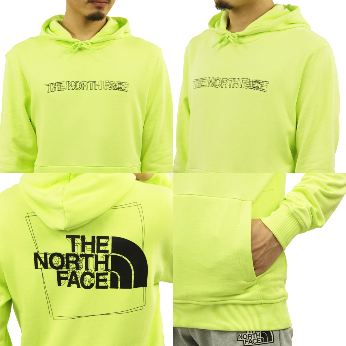 �Ρ����ե����� �ѡ����� ��� ������ THE NORTH FACE �Хå��ץ��� �ץ륪���С��ѡ����� COORDINATES PULLOVER HOODIE - EU NF0A5IG8 HDD HARP GREEN A14B B1C C1D D5E E08F