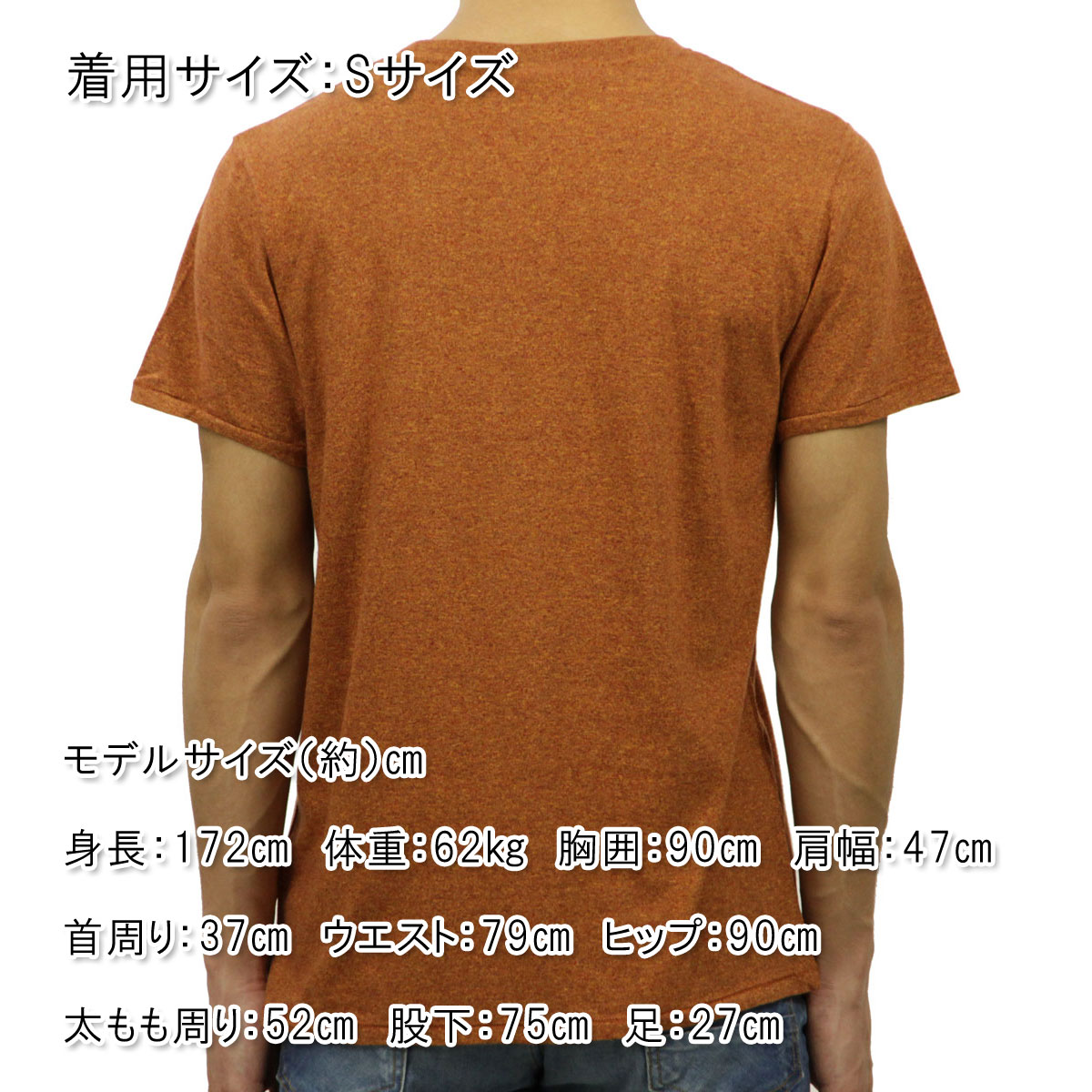 ̡ǥ T Ź Nudie Jeans ȾµT  Roundneck Pocket Tee Organic Melange 131244 Orange A62B B1C C1D D1E E10F