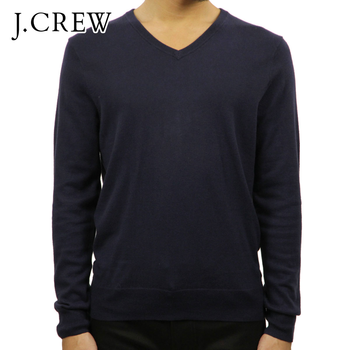 ���������롼 �������� ��� ������ J.CREW  COTTON-CASHMERE V-NECK SWEATER �ͥ��ӡ� A38B B1C C1D D7E E06F
