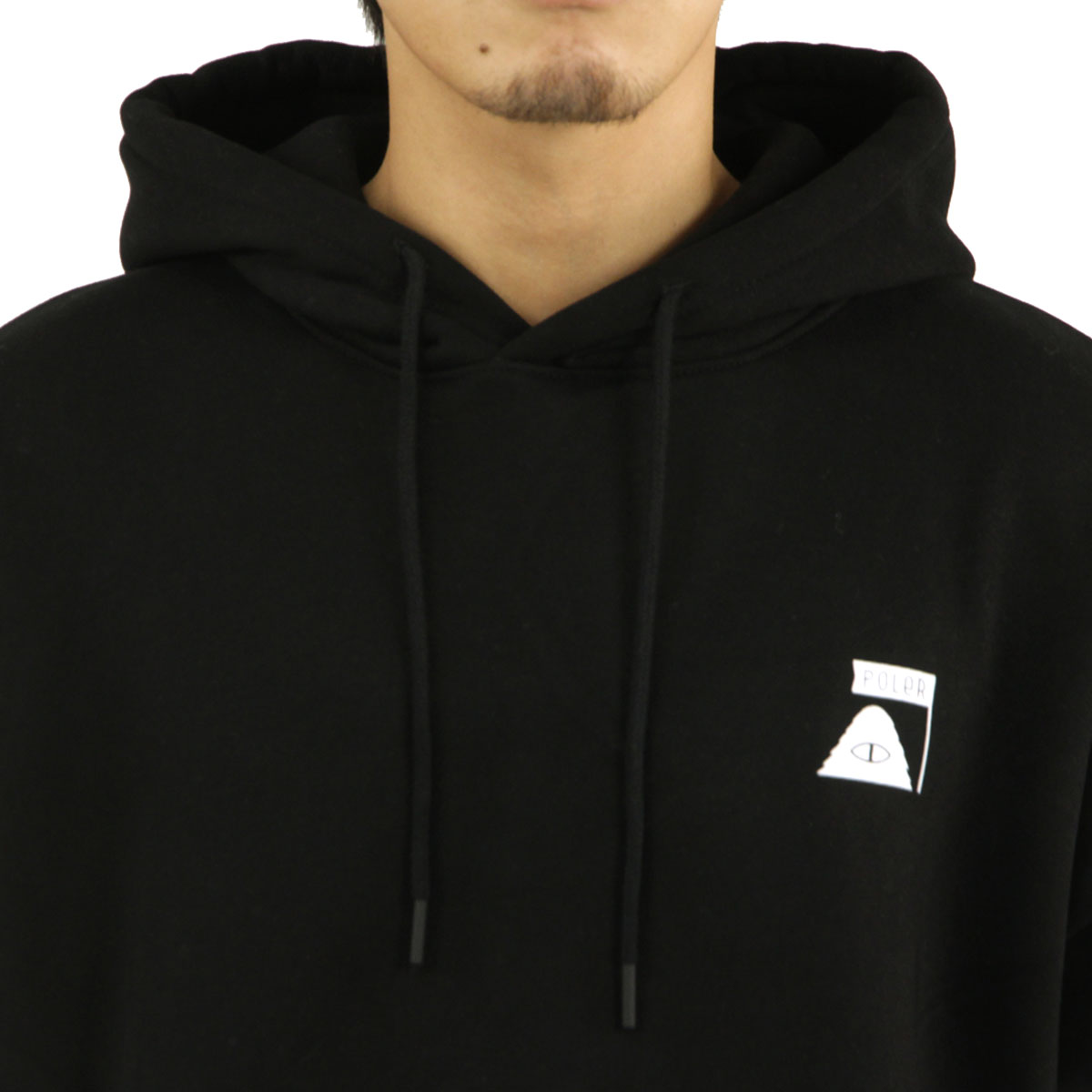 �ݡ��顼 ��� �ץ륪���С��ѡ����� ��������Ź POLER ���� �ա��ǥ��� �������å� SUMMIT HOOD FLEECE D 243MCV0067-BLK BLACK