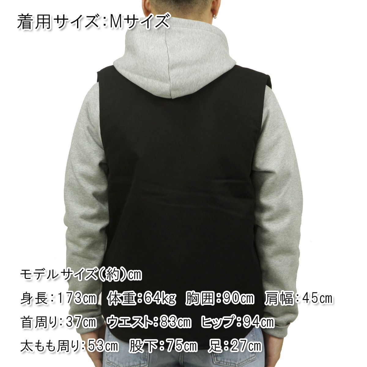 �����ϡ��� ��� �٥��� ������ CARHARTT WIP �������� ���åץ��å� ���� CLASSIC VEST BLACK I035695 8901 AB0B B1C C1D D4E E13F