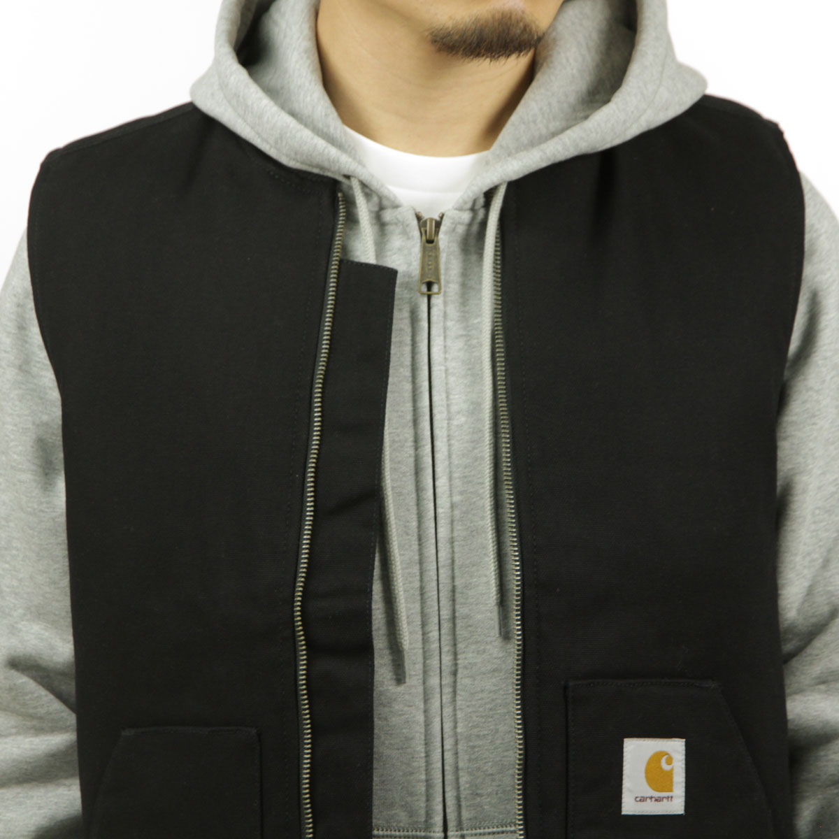 �����ϡ��� ��� �٥��� ������ CARHARTT WIP �������� ���åץ��å� ���� CLASSIC VEST BLACK I035695 8901 AB0B B1C C1D D4E E13F