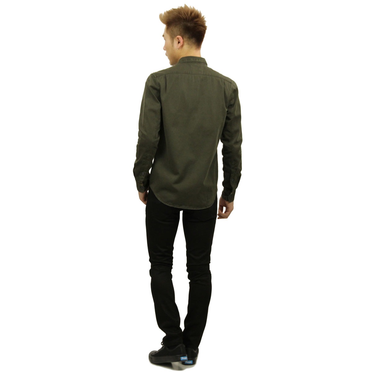 ̡ǥ   Ź Nudie Jeans Ĺµ   HENRY PIGMENT DYED SHIRT BUNKER B86 140501 A62B B1C C1D D6E E08F