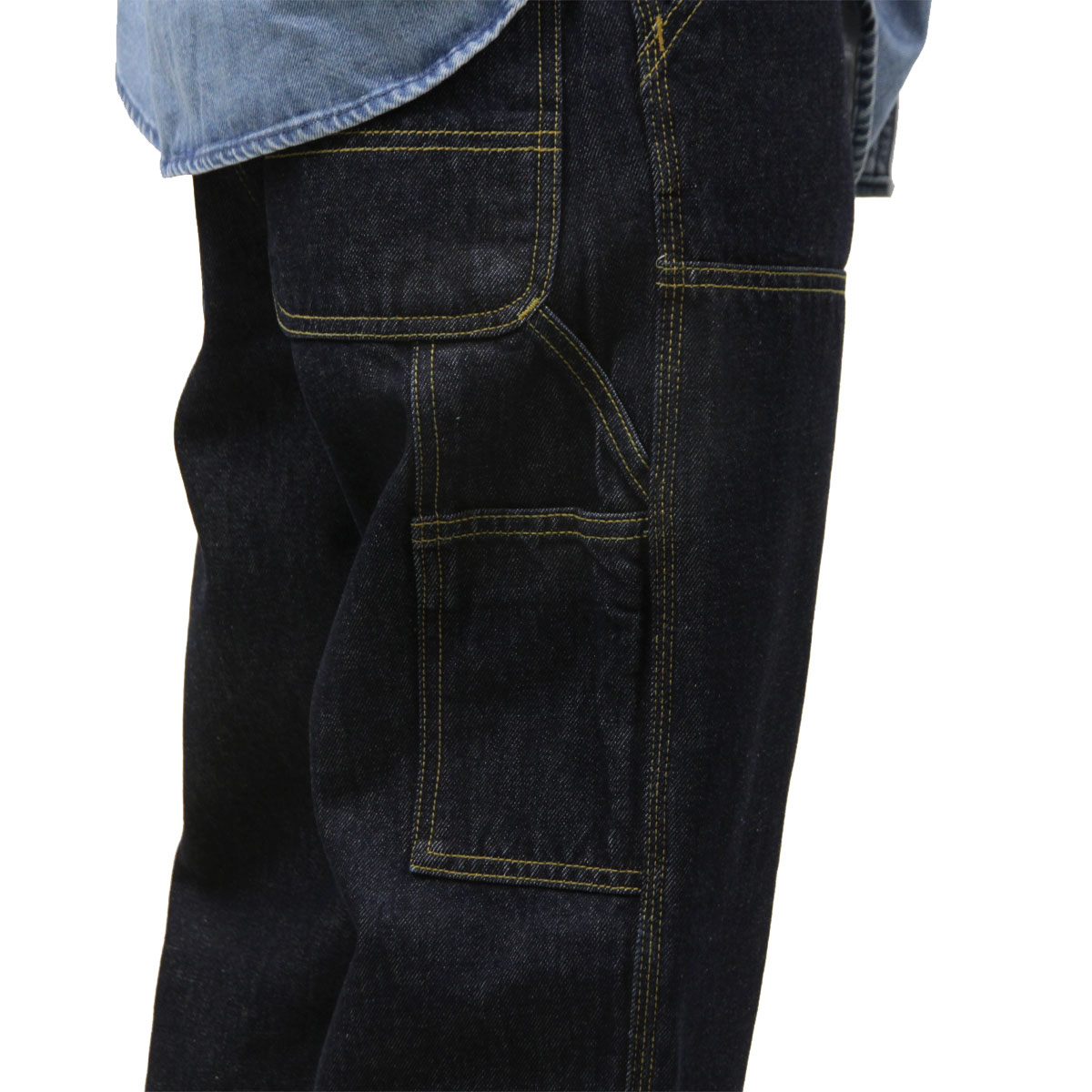�����ϡ��� ��� ������ ������ CARHARTT WIP �ǥ˥� ����ѥ�� DOUBLE KNEE PANT 'SMITH' DENIM BLUE RINSED I032699 0102