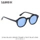 С SABRE Ź 󥰥饹 ᤬ DYNA BLACK GROSS FRAME LITGHT BLUE LENS SUNGLASS SS7-514B-LB-J A55B B3C C3D D1E E13F