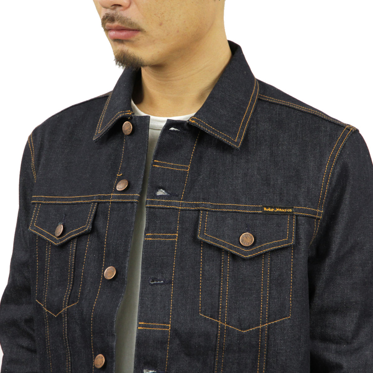 �̡��ǥ��������� �������� ��� ��������Ź Nudie Jeans �ǥ˥ॸ�㥱�å� ��������� JERRY DENIM JACKET DRY RING B26 160649 A62B B1C C1D D4E E06F