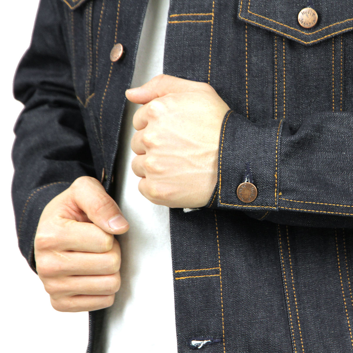 �̡��ǥ��������� �������� ��� ��������Ź Nudie Jeans �ǥ˥ॸ�㥱�å� ��������� JERRY DENIM JACKET DRY RING B26 160649 A62B B1C C1D D4E E06F