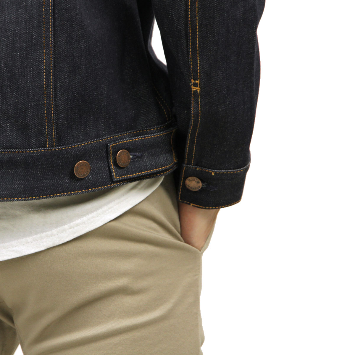 �̡��ǥ��������� �������� ��� ��������Ź Nudie Jeans �ǥ˥ॸ�㥱�å� ��������� JERRY DENIM JACKET DRY RING B26 160649 A62B B1C C1D D4E E06F