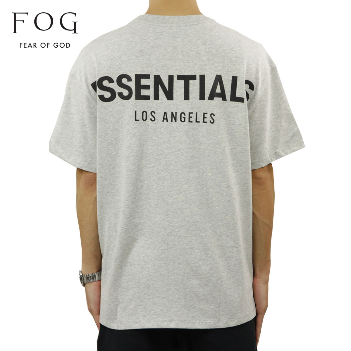 �ե������֥��å� fog essentials T����� ��� ������ FEAR OF GOD ���å��󥷥�륺 ȾµT����� ����T �Хå��ץ��� ���롼�ͥå� FOG - FEAR OF GOD ESSENTIALS LOS ANGELES BOXY T-SHIRT HEATHER GREY AA5B B1C C1D D1E E02