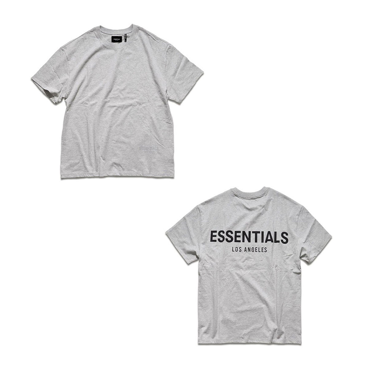 �ե������֥��å� fog essentials T����� ��� ������ FEAR OF GOD ���å��󥷥�륺 ȾµT����� ����T �Хå��ץ��� ���롼�ͥå� FOG - FEAR OF GOD ESSENTIALS LOS ANGELES BOXY T-SHIRT HEATHER GREY AA5B B1C C1D D1E E02