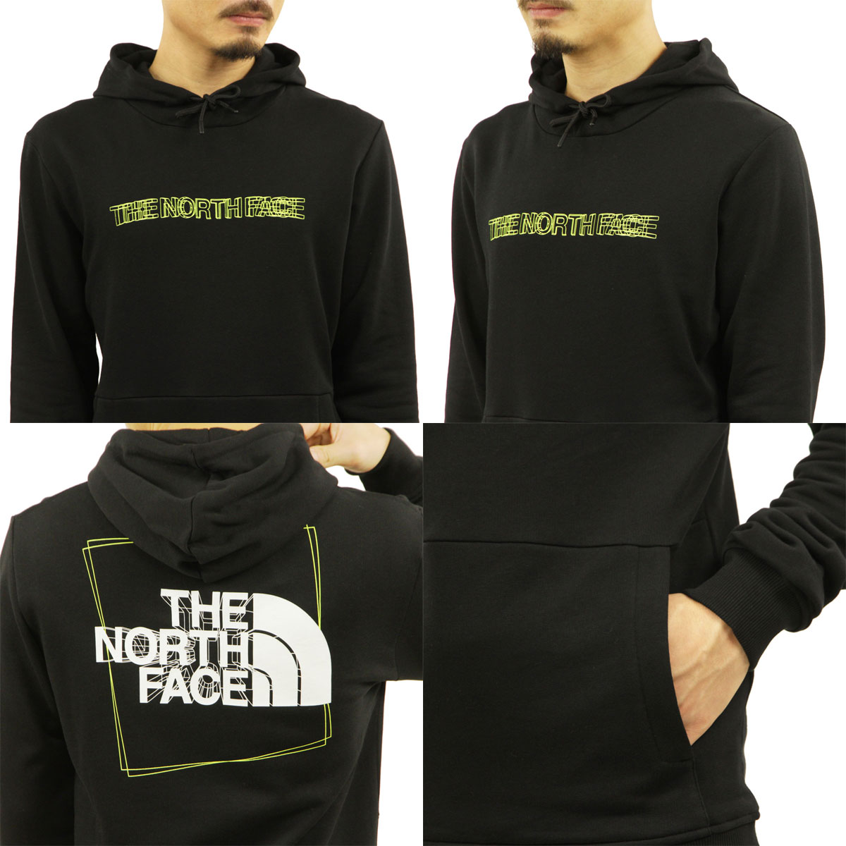 �Ρ����ե����� �ѡ����� ��� ������ THE NORTH FACE �Хå��ץ��� �ץ륪���С��ѡ����� COORDINATES PULLOVER HOODIE - EU NF0A5IG8 JK3 TNF BLACK A14B B1C C1D D5E E13F