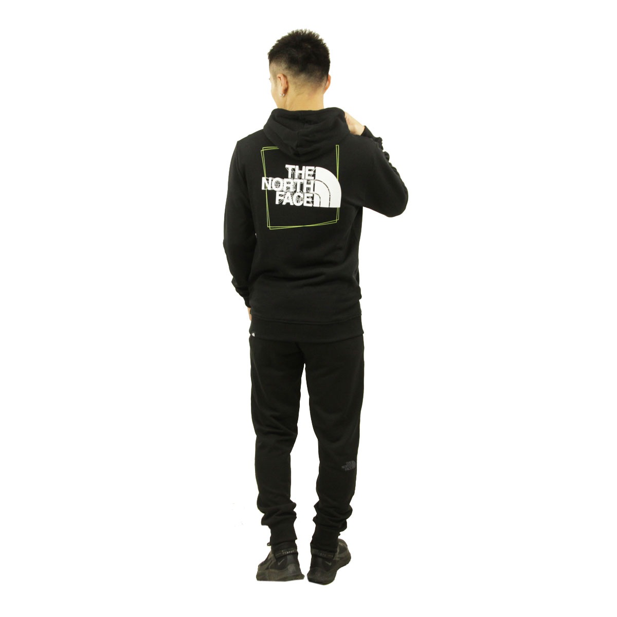 �Ρ����ե����� �ѡ����� ��� ������ THE NORTH FACE �Хå��ץ��� �ץ륪���С��ѡ����� COORDINATES PULLOVER HOODIE - EU NF0A5IG8 JK3 TNF BLACK A14B B1C C1D D5E E13F