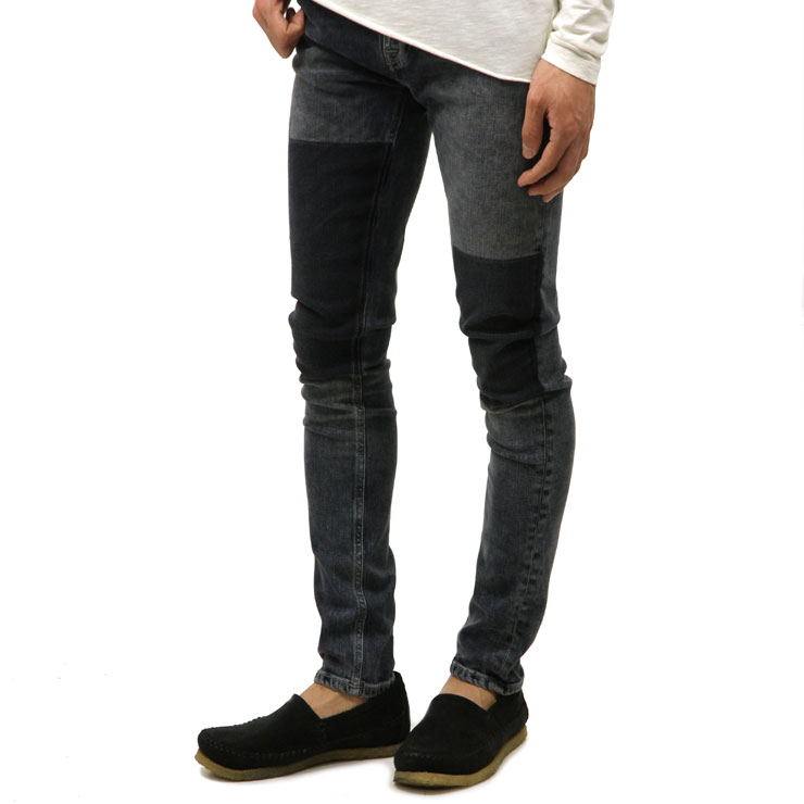 �̡��ǥ��������� ������ ��� ��������Ź Nudie Jeans �����ѥ�  SKINNY LIN PATCHES 322 1124790 A62B B1C C2D D1E E02F