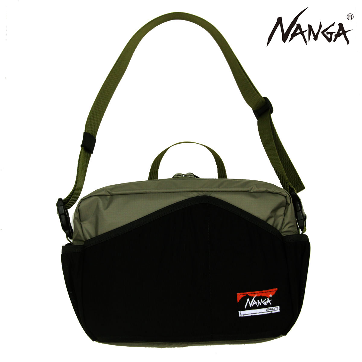 �ʥ� ��� ��ǥ����� ���������Хå� ��������Ź NANGA �ƥ�ץ� �������� �� NANGA��TEMPRA AURORA SHOULDER BAG OD.GRN NA2454-3A508-Z OD.GREEN