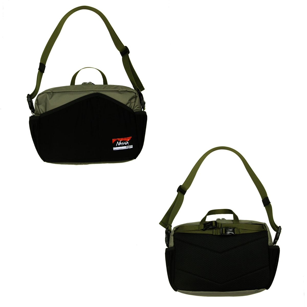 �ʥ� ��� ��ǥ����� ���������Хå� ��������Ź NANGA �ƥ�ץ� �������� �� NANGA��TEMPRA AURORA SHOULDER BAG OD.GRN NA2454-3A508-Z OD.GREEN