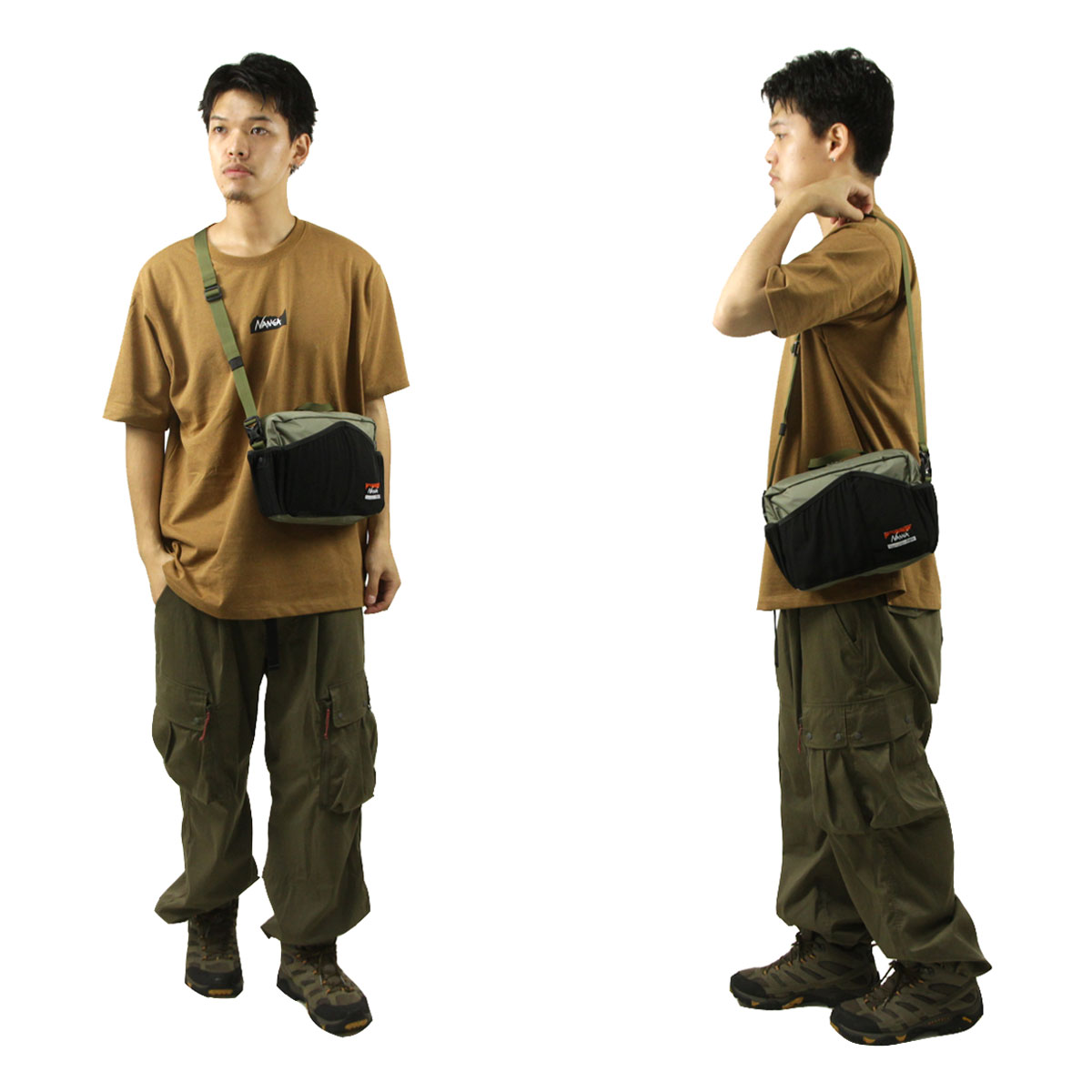�ʥ� ��� ��ǥ����� ���������Хå� ��������Ź NANGA �ƥ�ץ� �������� �� NANGA��TEMPRA AURORA SHOULDER BAG OD.GRN NA2454-3A508-Z OD.GREEN