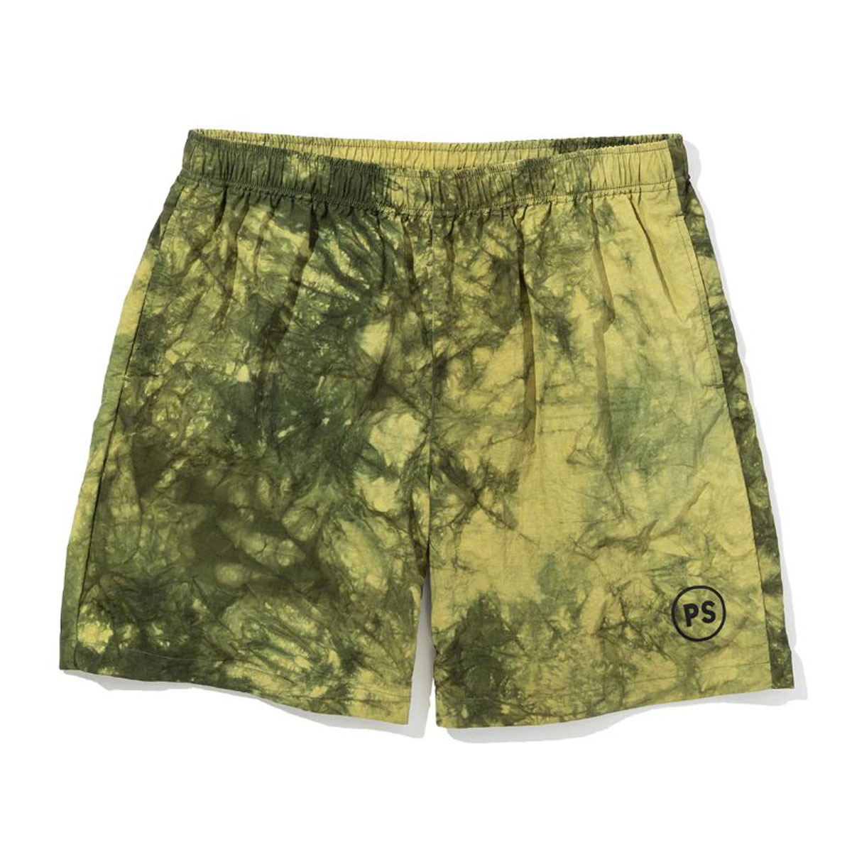�ݡ��顼 ��� ���硼�ȥѥ�� ��������Ź POLER �������� �ϡ��եѥ�� TIE DYE HYBRID SHORT PANTS DC 251MCV0021-GRN GREEN TIE DYE