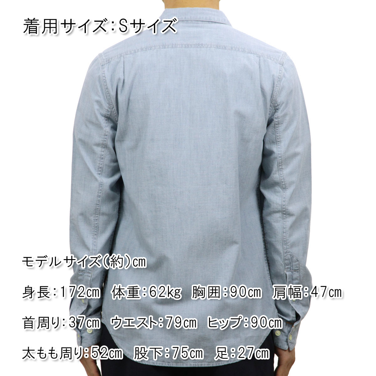 ̡ǥ Nudie Jeans Ź  Ĺµ֥졼 HENRY CHAMBRAY SHIRT INDIGO B21 140539 A62B B1C C1D D6E E07F