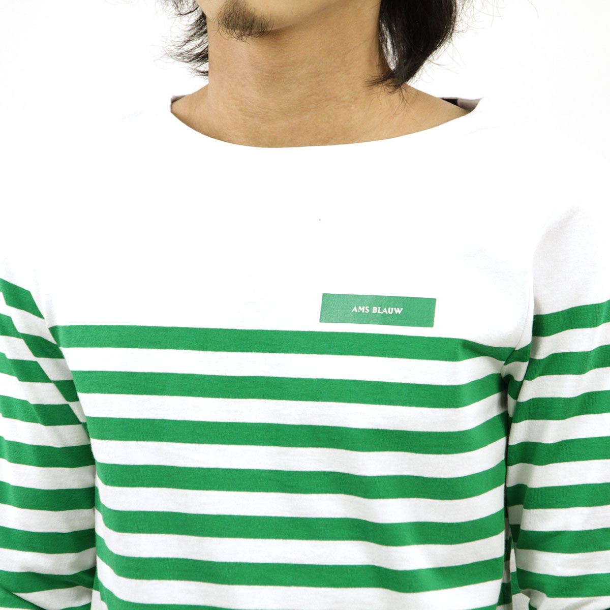 åɥ T  Ź SCOTCHSODA ĹµT ܡȥͥåT BOAT NECK ENGINEERED STIRPES LONG SLEEVE TEE 150526 83401 20 COMBO D