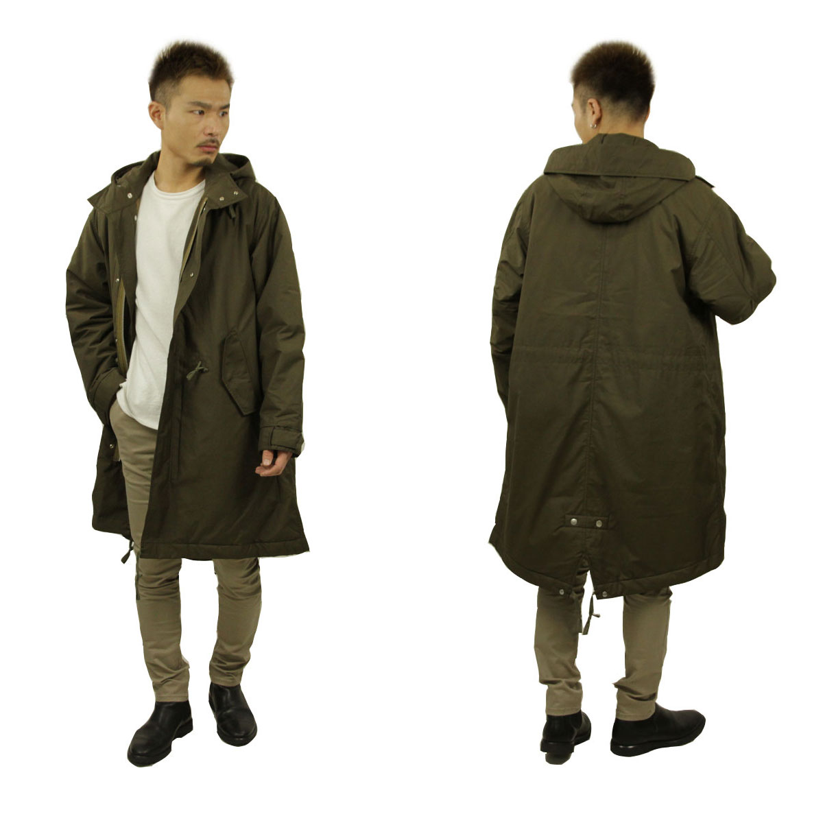 �̡��ǥ��������� �������� ��� ��������Ź Nudie Jeans ��å������� KAJJAN WAXED PARKA JACKET OLIVE G03 160690 A62B B1C C1D D4E E08F