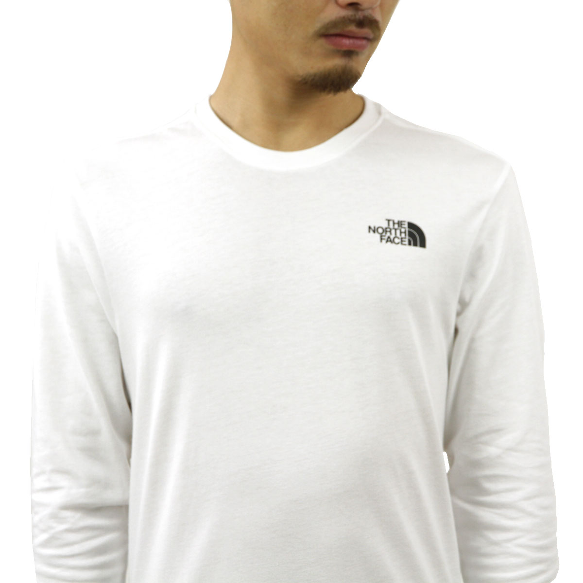 �Ρ����ե����� ����T ��� ������ THE NORTH FACE ĹµT����� �Хå��ץ��� ����T����� �������� LONG SLEEVE RED BOX TEE NF0A493L TNF WHITE / RED A14B B1C C1D D2E E01F