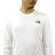 �Ρ����ե����� ����T ��� ������ THE NORTH FACE ĹµT����� �Хå��ץ��� ����T����� �������� LONG SLEEVE RED BOX TEE NF0A493L TNF WHITE / RED A14B B1C C1D D2E E01F