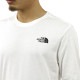 �Ρ����ե����� ����T ��� ������ THE NORTH FACE ĹµT����� �Хå��ץ��� ����T����� �������� LONG SLEEVE RED BOX TEE NF0A493L TNF WHITE / RED A14B B1C C1D D2E E01F