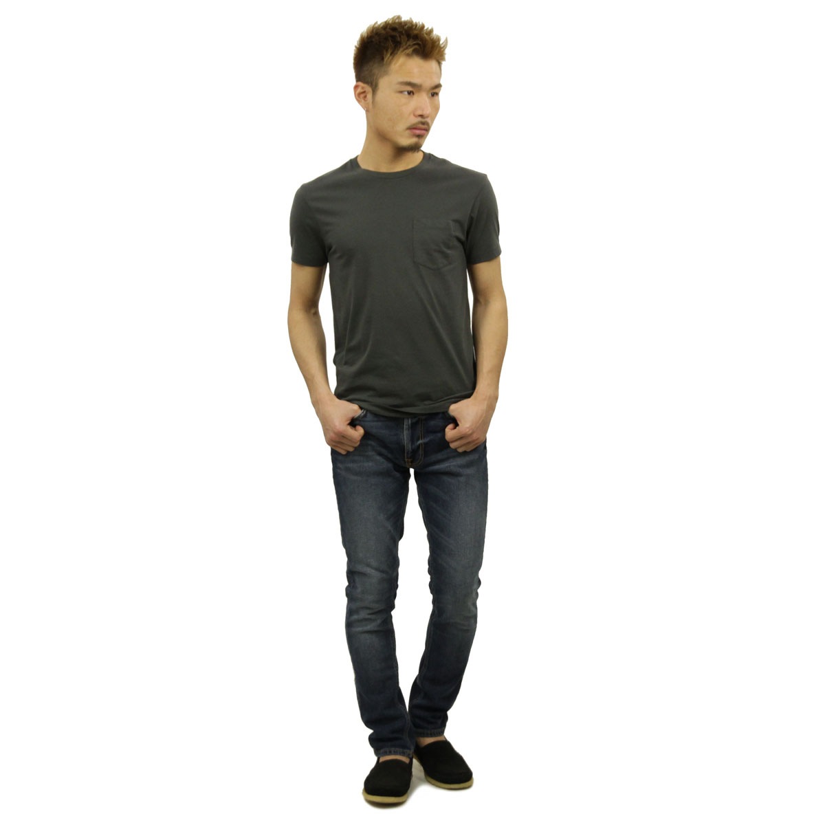 ���������롼 T����� ������ J.CREW ȾµT�����  WASHED POCKET T-SHIRT 53623 A38B B1C C1D D1E E02F
