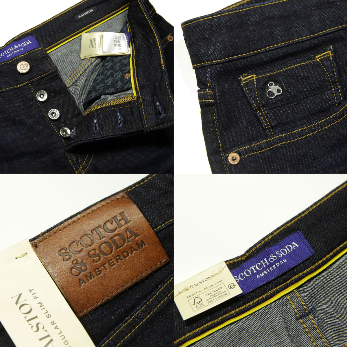 �����å�����ɥ����� ��� ������ ��������Ź SCOTCH��SODA �ǥ˥� �����ѥ� �ܥȥॹ BASIC THE RALSTON REGULAR SLIM FIT JEANS 163920 1841 65520 78 BEATEN BACK A39B B1C C2D D1E E06F