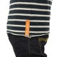 ̡ǥ T  Ź Nudie Jeans ĹµT Otto Raglan Sleeve Organic Melange Stripe 131246 Blue/Greymel D15S25