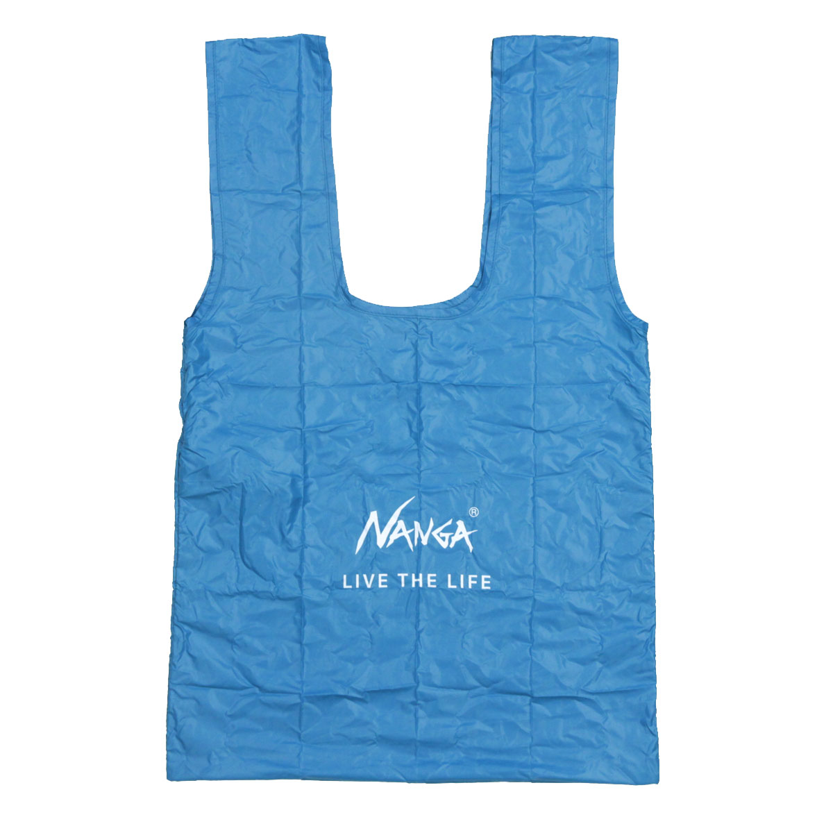 �ʥ� ��� ��ǥ����� �����Хå� ��������Ź NANGA ����ѥ��� �� NANGA POCKETABLE ECO BAG (LIVE THE LIFE) TQS TURQUOISE NA2441-3A102