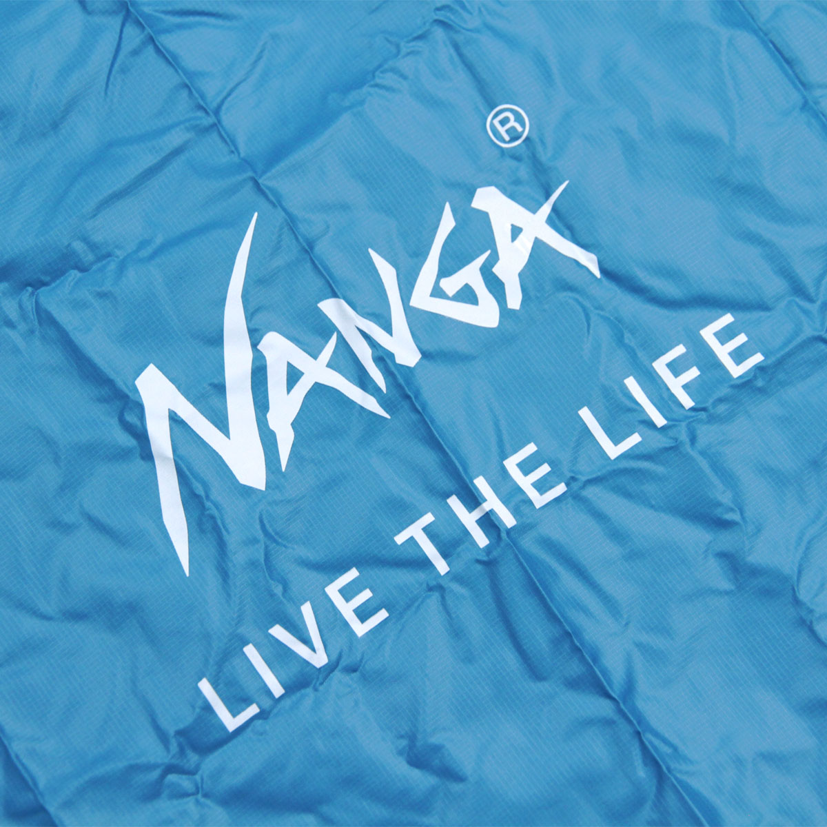 �ʥ� ��� ��ǥ����� �����Хå� ��������Ź NANGA ����ѥ��� �� NANGA POCKETABLE ECO BAG (LIVE THE LIFE) TQS TURQUOISE NA2441-3A102
