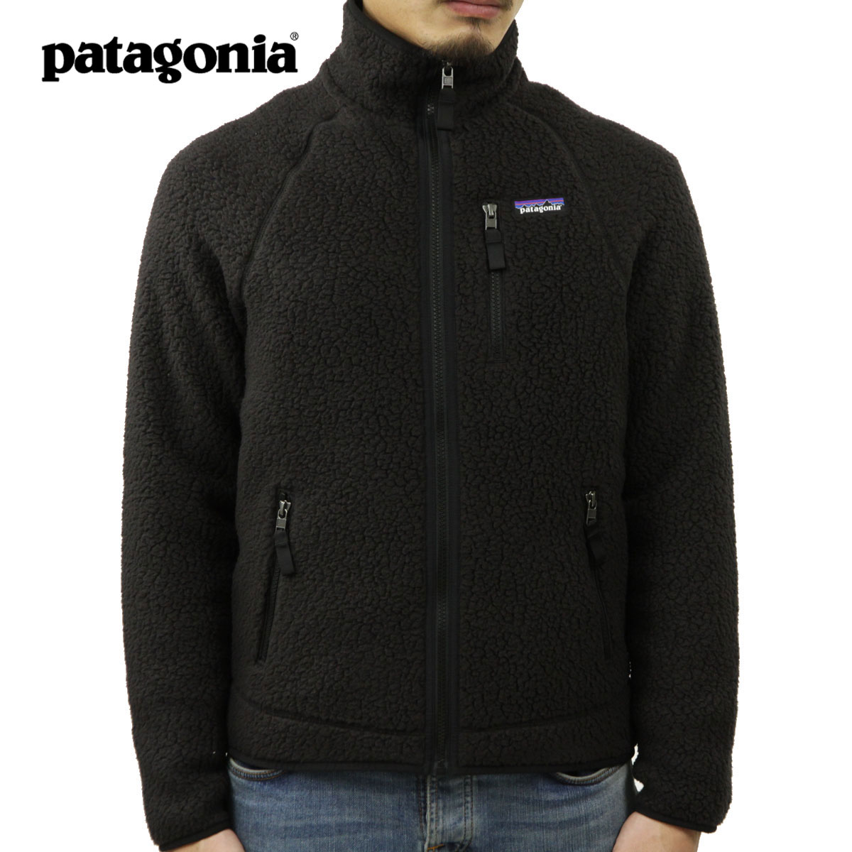 ѥ˥ 㥱å   patagonia ܥ㥱å MEN'S RETRO PILE FLEECE JACKET BLACK 22801 A53B B1C C1D D4E E13F