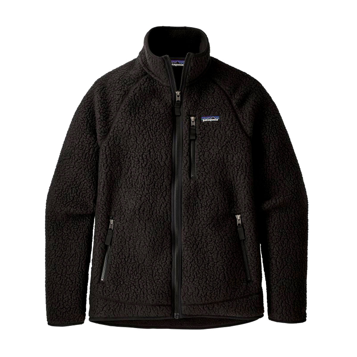 ѥ˥ 㥱å   patagonia ܥ㥱å MEN'S RETRO PILE FLEECE JACKET BLACK 22801 A53B B1C C1D D4E E13F