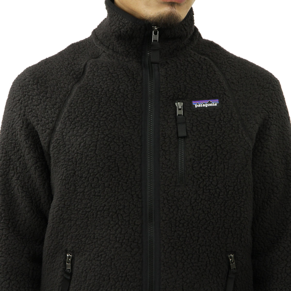 ѥ˥ 㥱å   patagonia ܥ㥱å MEN'S RETRO PILE FLEECE JACKET BLACK 22801 A53B B1C C1D D4E E13F