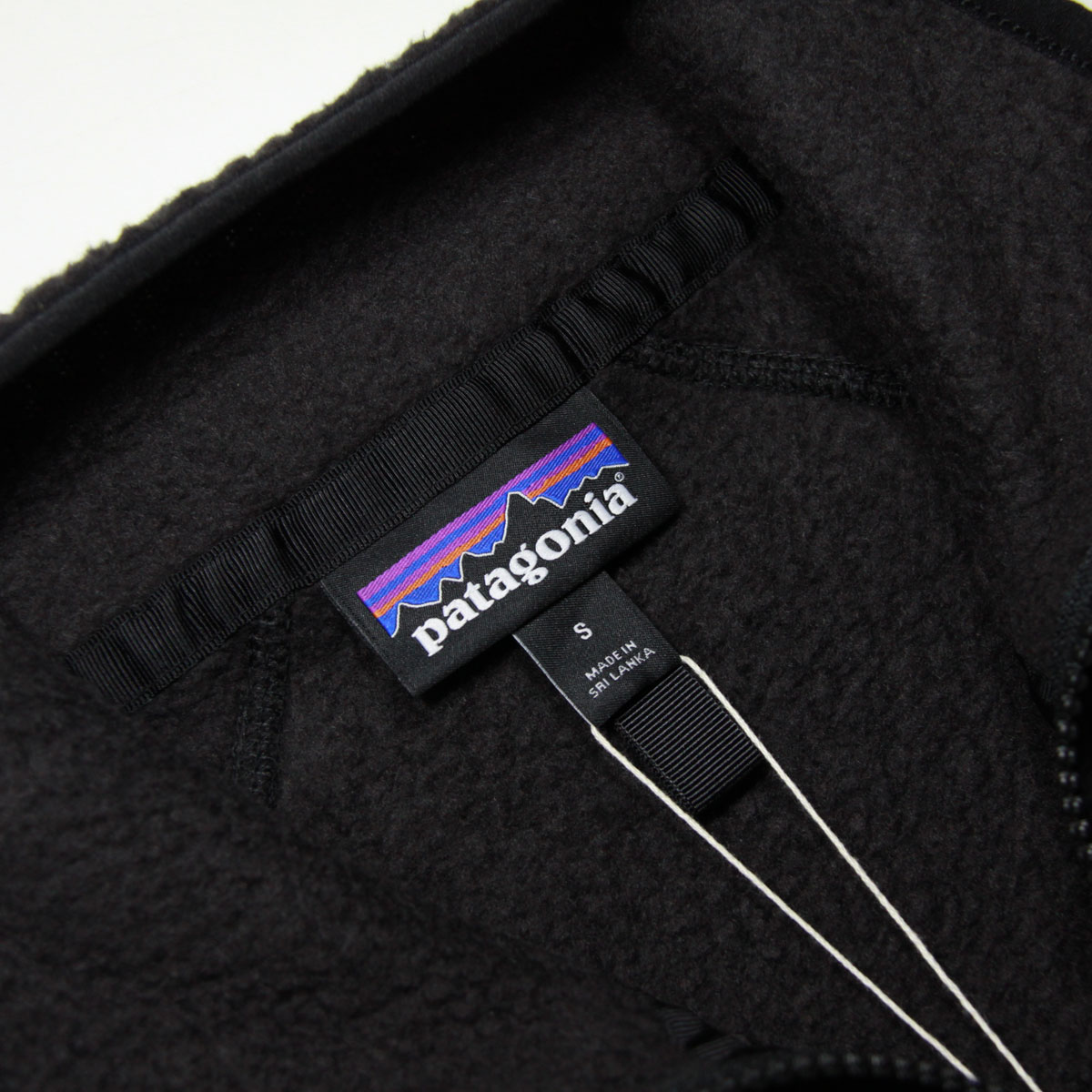 ѥ˥ 㥱å   patagonia ܥ㥱å MEN'S RETRO PILE FLEECE JACKET BLACK 22801 A53B B1C C1D D4E E13F