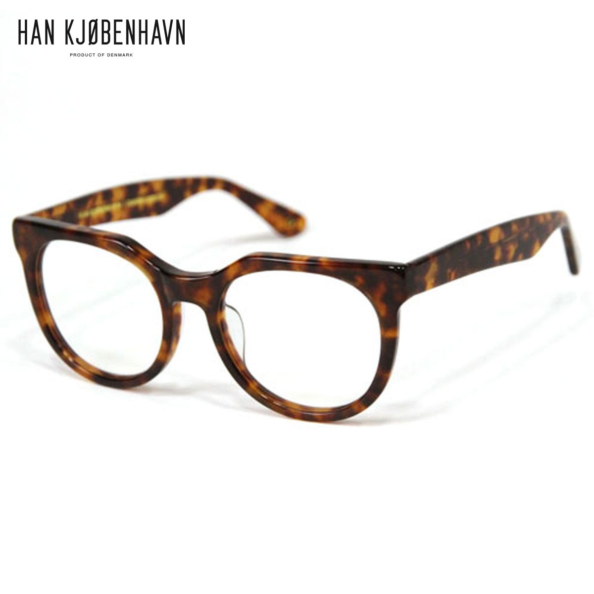 ϥ HAN KJOBENHAVN  󥰥饹 ᤬ PAUL SENIOR Amber Tortoise - CLEAR A56B B3C C3D D1E E04F