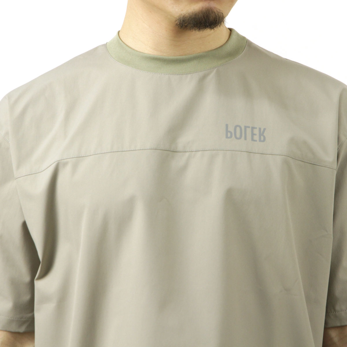 �ݡ��顼 ��� ȾµT����� ��������Ź POLER ���롼�ͥå� �ɥ饤T����� RELOP 2 DRY TEE DC BEIGE MCV0041 / MCV0038 A79B B1C C1D D1E E18F