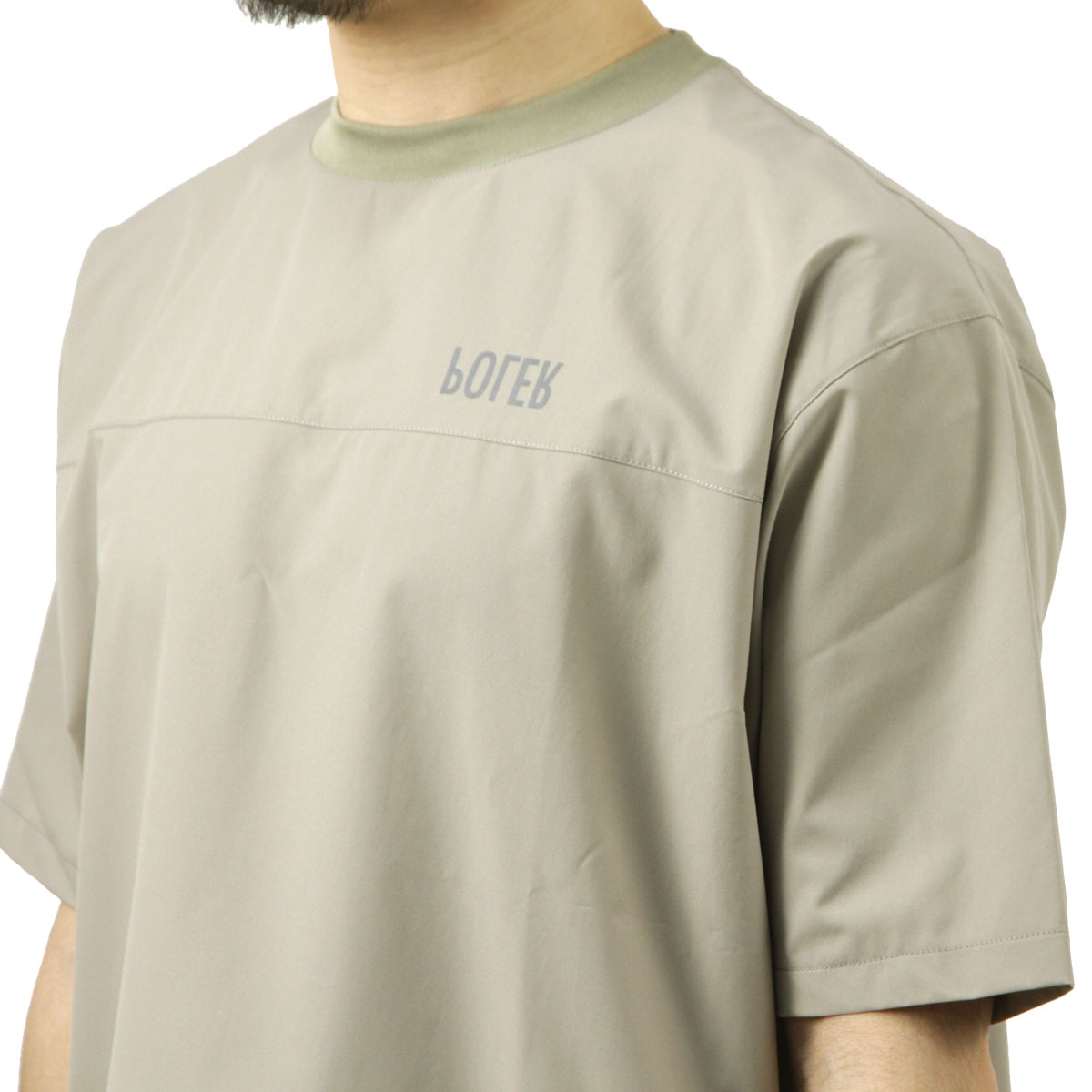 �ݡ��顼 ��� ȾµT����� ��������Ź POLER ���롼�ͥå� �ɥ饤T����� RELOP 2 DRY TEE DC BEIGE MCV0041 / MCV0038 A79B B1C C1D D1E E18F